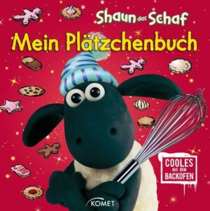 Mmh, es duftet nach köstlichen Plätzchen aus der Küche. Woran das liegt? Natürlich an diesem neuen Shaun-Backbuch mit tollen Plätzchenrezepten! Hier findet Ihr all die leckeren Naschereien, die Shaun, Bitzer, Timmy und Co. besonders gern backen, wenn der Farmer unterwegs ist und die Herde die Küche stürmen kann. Ob süße Gebäckklassiker wie Vanillekipferl und Zimtsterne oder echt coole Kreationen wie Cranberrytaler und Cashew-Walnuss-Plätzchen: Mit Shaun macht das Backen einfach Riesenspaß! Und für alle, die Shaun so richtig zum Fressen garn haben, gibt es extra Ausstechförmchen in Form des gewitzten kleinen Schafs. Also: Auf die Plätzchen, fertig, los!