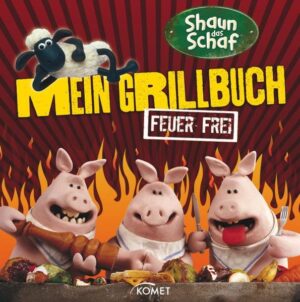 Sommerzeit ist Grillzeit! Und so macht Shaun in seinem wunderbaren neuen Kochbuch Fleisch, Fisch, Gemüse und Obst ordentlich Feuer. Von bunten Paprika-Mais-Spießchen über würzige Spareribs und knusprige Chicken Wings bis zu süßen Grilläpfeln kommt hier die ganze Herde voll auf ihren Geschmack. Und mit dem coolen Shaun-Grillhandschuh wird jeder zum Grillkönig! Mit Shauns leckeren Rezepten wird die nächste Grillparty garantiert eine rundum heiße Sache und ein Herdenspaß. Also: Feuer frei!