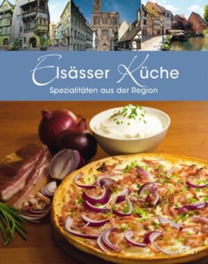 Wenn man einen Franzosen fragt, in welcher Region Frankreichs die besten Köche zu Hause sind, so wird er in der Regel antworten: „Im Elsass“, und dies nicht ohne Grund, denn diese idyllische Region ist mit allen Zutaten für eine opulente Küche überreich gesegnet. In diesem feinen Kochbuch finden sich beliebte Klassiker wie Coq au Riesling und Weinbergschnecken, aber auch neue Rezepte wie z. B. gedünsteter Chicorée oder frittierter Zander. Alle Rezepte mit leicht verständlicher Schritt-für-Schritt-Anleitung.