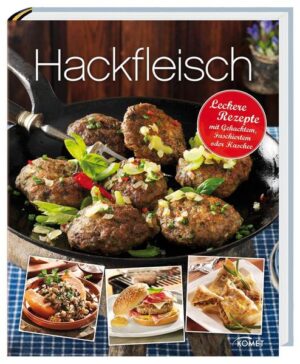 In diesem alltagstauglichen Kochbuch finden sich die leckersten Rezpte mit Rind-, Schwein-, Wild-, Geflügel- oder Lammhackfleisch. Neue Ideen mit traditionnellen Zutaten bringen Abwechslung auf den Tisch. Genießen Sie die Klassiker "Gefüllte Zucchini", "Moussaka" oder "Lasagne" oder entdecken Sie Neues wie den Wildeintopf oder die gefüllten Teigtaschen. Ein Muss für jeden Fleischliebhaber. Super Preis/Leistung