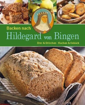 Mehr als 70 köstliche Backrezepte mit gesundheitsfördernden Lebensmitteln aus Hildegard von Bingens Klosterküche und Heilkunde Korngesunder Backgenuss: von Dinkel-Kastanien-Brot und Kräuterbrötchen bis zu Maronenkuchen und Quendelkräckern Jedes Rezept mit wertvollen Ernährungsempfehlungen der Hildegard-Medizin Hildegard von Bingen (1098–1179) hat uns zahlreiche wertvolle Empfehlungen über die Heilkraft unserer Nahrungsmittel gegeben. Dieses stimmungsvoll gestaltete Backbuch präsentiert mehr als 70 wohltuende Rezepte mit vielen guten Zutaten aus der Klosterküche und Heilkunde der berühmten Benediktiner-Äbtissin.