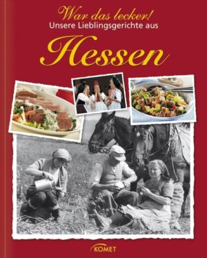 Guude Abbo! – So heißt es noch heute in Hessen, wenn Köstlichkeiten wie Bergsträßer Käsesuppe, Frankfurter Grüne Sauce oder Rheingauer Burgunderbraten auf den Tisch kommen. Ob bäuerlich einfach oder von rheinischer Lebensart geprägt, die hessische Küche ist vielfältig, bodenständig und lecker. Wir laden Sie ein zu einer kulinarischen Reise mit typisch hessischen Rezepten, wie wir sie schon in unserer Kindheit geliebt haben!