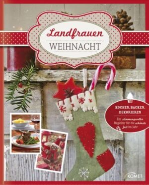 Auf dem Land werden zur Advents- und Weihnachtszeit althergebrachte Bräuche und Traditionen noch heute ganz besonders gepflegt: Geschichten werden erzählt, der Duft von Selbstgebackenem und festlichem Braten weht durch das liebevoll geschmückte Haus. Dieses wunderschön gestaltete Buch begleitet uns mit dem Wissen der Landfrauen durch die schönste Zeit des Jahres. Köstliche überlieferte Koch- und Backrezepte, bezaubernde Deko-Ideen und stimmungsvolle Texte bieten einen Schatz an Inspirationen, um Ihr Zuhause in eine ländliche Weihnachtsidylle zu verwandeln.