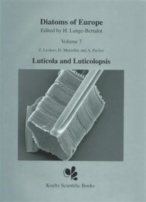 Honighäuschen (Bonn) - This volume presents the synopsis and revision of LUTICOLA D. Mann, and contains taxa that possess a single stigma, uniseriate striae, round to elliptical areolae and marginal channel along the valve face/mantle junction, internally occluded by hymenes, as well as inwardly strongly thickened central nodule. Additionally one new genus LUTICOLOPSIS has been described. The synopsis covers species from all continents and climatic zones. Special attention was put on species from Central and South America, Antarctica, and the Sub - Antarctic islands. Observations from other localities in Africa, Asia and Australia are included, if samples were available. Around 200 taxa have been observed, one new genus and 92 species are described as new to science. Of these, 91 belong to the genus LUTICOLA and one belongs to the genus LUTICOLOPSIS. A provisional 'key' is presented. The key is not in the conventional form, but it contains 18 tables with the main morphological data and 18 plates with 1 - 3 specimens of all the taxa observed within the study. This unusual key is a product of many discussions with students about the use and benefit of conventional keys. The final score of these discussions was that students want a quick and easier access to information. The provided key hopefully will be useful and user friendly for many 'modern' researchers. The authors point out, that all three of them prefer traditional (conventional) keys instead of tables and plates.