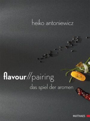 Heiko Antoniewicz, Pionier der innovativen Kochkunstszene Deutschlands,erläutert in seinem Atlas für Geschmack, Aroma und Haptik leicht nachvollziehbar das Prinzip „Flavour Pairing“. Sein Ziel ist es, dem Leser einen Leitfaden an die Hand zu geben, der es ihm ermöglicht, eigenständig und auf Basis der Aromenharmonie neue Gerichte zu konzipieren.Anhand bekannter Kombinationen werden Zusammenhänge erklärt