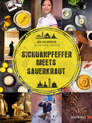 Qin Xie-Krieger ist eine Frau voller Leben, Fantasie und Genussfreude. Das spürt man auf jeder Seite ihres Buches „Sichuan-Pfeffer meets Sauerkraut“. Die ursprünglich aus dem Sichuan, China, stammende und in Deutschland lebende Autorin hat auf ihren weltweiten Reisen eine Vielzahl neuer Eindrücke und Erfahrungen gesammelt. Dabei hat sie jedes Land, das sie bereist hat, auch kulinarisch entdeckt. Denn Kochen, Essen und Genießen sind vielleicht die größte Passion der Autorin. Das Buch ist ein Kunstwerk aus Geschichten, Warenkunde und Rezepten, denn Qin Xie-Krieger kombiniert Produkte, auf die man auf den ersten Blick nie kommen würde. Sie schafft es, die Sinne des Lesers anzusprechen, der die exotischen Gewürze förmlich riechen kann, sich spontan vorstellt, wie „Shiitake-Maultäschle an Kokos-Erdnuss-Sauce“ auf der Zunge zergehen. -Neben 80 Rezepten bietet das Buch aufregende Geschichten und Bilder die mitreißen -Spannend, vielfältig, außergewöhnlich - aufgeteilt in Warenkunde, Erzählungen und Rezepte untermalt von eindrucksvollen Bildern -Küche ohne Grenzen - das Buch hält, was der Blog verspricht