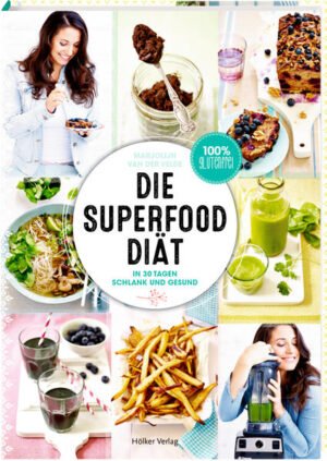 In 30 Tagen schlank und gesund. Durch eine Umstellung auf frische Produkte und Superfoods sowie mit einfachen Workouts kann jeder innerhalb eines Monats fit werden und mit Leichtigkeit 2-6 kg abnehmen. Dieses Buch bietet: 30 Tagesmenüs auf Basis natürlicher Zutaten, Einkaufslisten für jede Woche, Detox-Tage mit grünen Smoothies.