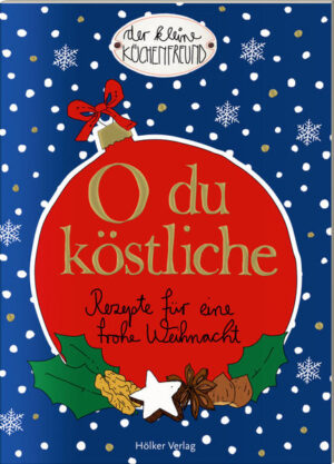 Nicht mehr lange bis zum großen Fest, und der kleine Küchenfreund sammelt eifrig die köstlichsten Rezepte für eine frohe Weihnacht. Jetzt wird geschlemmt, bis der Bauch kugelrund und auch das letzte Plätzchen vernascht ist. Denn dank Cremesuppe, Krustenbraten und Plätzchenpudding steht dem kulinarischen Glück unter dem geschmückten Tannenbaum nichts mehr im Weg. O du köstlich-fröhliche Weihnachtszeit!