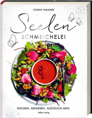 Wie schmeckt Glück? Wonach Trost? Geborgenheit? Freundschaft? Oder Mut? Entdecke über 50 Rezepte für jede Stimmungslage - naja, für fast jede. Iss dich glücklich mit unkomplizierten Gerichten, freu dich auf essbare Seelentröster, schwelge in Kindheitserinne-rungen oder komm mit auf eine kulinarische Reise von Island über die Malediven bis nach Vietnam. Viel Vergnügen mit der Seelenschmeichelei!