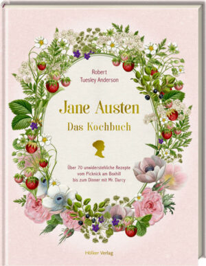 Das Must-have für alle Fans von Jane Austen! Picknicken Sie mit Emma und Mr. Knightley am Box Hill, folgen Sie Mrs. Bennets Einladung zum Familiendinner, genießen Sie General Tilneys heiße Schokolade oder schwingen Sie nach einem Cocktail das Tanzbein auf dem Netherfield Ball. Diese einzigartige Sammlung mit über 70 Rezepten und Geschichten nimmt Sie mit auf eine kulinarische Reise in die romantische Welt von Jane Austen. Lassen Sie sich verzaubern! "Jane Austen" ist erhältlich im Online-Buchshop Honighäuschen.
