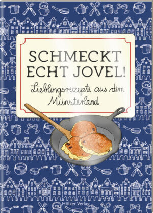 Die besten Rezepte für Münster-Fans! Wenn es draußen mal wieder regnet und die Glocken läuten, dann ist es Zeit für Köstlichkeiten aus der Münsteraner Küche. Töttchen, Westfälisches Blindhuhn oder Münsterländer Struwen - die besten Rezepte aus der Stadt der hunderttausend Leezen wärmen jedem Westfalen das Herz. Frengeln nach Münsteraner Art! $ Ein Rezeptheft im praktischen Karten-Format $ Das perfekte Geschenk für alle Heimatverliebten und Zugezogenen $ Mit klassischen Rezepten aus dem Münsterland