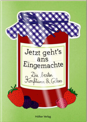 Ein Rezeptheft im praktischen Karten-Format. Mit lustigen Sprüchen und leckeren Rezepten ergänzt das Heft jedes Geschenk — zum Geburtstag, zur Hochzeit und zu vielen anderen Anlässen! Lass es blubbern, lass es brodeln und verwandle deine Lieblingsfrüchte im Handumdrehen in köstliche Marmeladen! Ob klassisches Johannisbeergelee, exotische Aprikosen-Chili-Konfitüre oder fruchtiges Orangen-Rhabarber-Gelee - hier ist für jeden Geschmack etwas dabei. Auf geht’s, schwing den Kochlöffel!