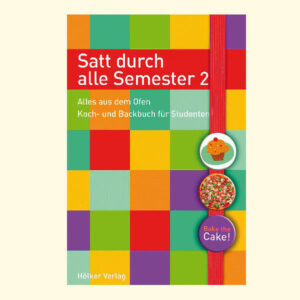 Nach einem Aufruf durch Mitherausgeber Prof. Dr. Hoeren und Anzeigen in einschlägigen Tages- und Wochenzeitschriften schickten StudentInnen aus Münster und Umgebung eine Vielzahl von Rezeptideen ein. Dabei wurden teils bodenständige, teils fantasievolle Gerichte wie Fantakuchen, Mini-Pizzen, Studentenbrot oder Popcorn-Baisers oft mit Fotos liebevoll und mit viel Enthusiasmus in Szene gesetzt. Die besten Ideen und Rezepte für Brot, Kuchen, Torten, Muffins & Kekse, Auflauf, Pizza & Quiche sowie Partyhäppchen wurden nun in den Nachfolger unseres erfolgreichen Studentenkochbuchs aufgenommen und mit Collagen und den eingesendeten Fotos peppig illustriert. Eine unentbehrliche Grundausstattung für alle studentischen Kochnischen und WG-Küchen!