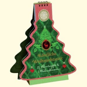 Die Weihnachtszeit ist die schönste Zeit des Jahres. Mit diesem liebevoll gestalteten Küchen-Adventskalender wird sie auch die köstlichste von allen. Für jeden Tag in der Adventszeit erhält er ein Rezept: moderne Plätzchen, feine Pralinen, festliches Gebäck und heiße Getränke. Zum krönenden Abschluss gibt es für die Feiertage zwei Menüs, die Begeisterung auslösen werden, ohne viel Arbeit zu machen. Und ein dekorativer Hingucker ist der Kalender selbstverständlich noch obendrein.