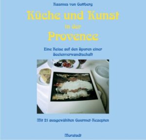 Gemeinsam mit zwei Freunden, dem Künstler Thomas Janke und dem Hobbykoch Ullo Vogt, besucht Rasmus von Gottberg Sterne-Köche und Stätten der Kunst in der Region Provence-Côte-d'Azur. Sein unterhaltsam geschriebener Bericht eröffnet überraschende Einblicke hinter die Kulissen der Haute Cuisine und hält so manchen verborgenen Leckerbissen für Kunstinteressierte bereit.