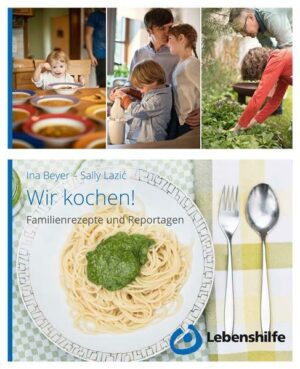 Tatsächlich  nichts verbindet Menschen so schnell wie gemeinsames Kochen und das Zusammensein bei Tisch. Für diese Erfahrung reisten Ina Beyer und Sally Lazi? ein Jahr lang quer durch Deutschland und besuchten Familien, in denen ein Kind mit Beeinträchtigung lebt. Sobald es nach erstem Kennenlernen in die Küche ging, gerieten Kamera und Schreibblock zur Nebensache. Die Erfahrungen aus fünfzehn Begegnungen, die Lieblingsrezepte und ganz persönlichen Geschichten der Familien sind in diesem Familienkochbuch zusammengefasst. Sie geben Einblick in die Lebenswelt dieser besonderen Familien und stehen beispielhaft für die Realität vieler Familien. "Wir kochen!" ist erhältlich im Online-Buchshop Honighäuschen.