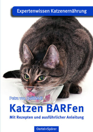 Honighäuschen (Bonn) - Möchten Sie Ihre Katze artgerecht und naturnah nach der BARF-Methode ernähren? Dann ist dieser Ratgeber genau das Richtige für Sie. Denn in diesem Buch finden Sie wichtige und fundierte Informationen sowie einen umfassenden Überblick über die Besonderheiten bei der Ernährung der Katze. Viele praktische Tipps zur Nahrungsumstellung und eine Schritt-für-Schritt Anleitung zur Zubereitung einer BARF-Mahlzeit erwarten Sie in diesem Buch. Alles wird aus natürlichen Zutaten hergestellt und Sie erhalten dazu noch viele Hinweise für Alternativen, wenn Ihre Katze das eine oder andere nicht verträgt oder ablehnt.