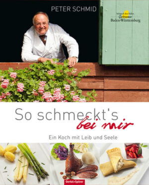 Dieses Kochbuch von Peter Schmid ist eine Hommage an die Schwäbische Alb. Gekocht wird mit regionalen, hochwertigen Produkten und einem hohen Maß an Traditonsverbundenheit. Der Küchenmeister ist aber offen genug, "alte", vertraute Rezepte neu zu interpretieren. Entdecken Sie eine schwäbische Küche mit reizvollen Facetten. "So schmeckt`s bei mir" ist erhältlich im Online-Buchshop Honighäuschen.