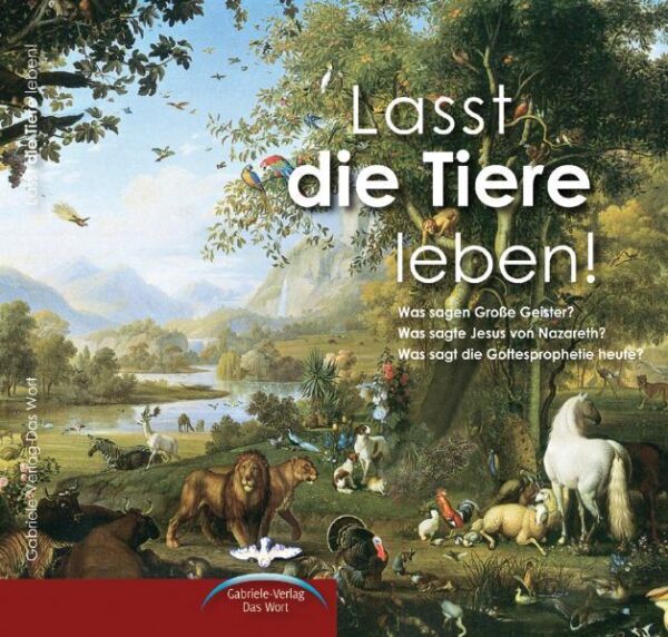 Honighäuschen (Bonn) - "Die Zeit wird kommen, da die Menschen, wie ich, die Tiermörder mit gleichen Augen betrachten werden wie jetzt die Menschenmörder." (Leonardo Da Vinci) Es ist nicht zu übersehen: Die fleischlose, tierfreundliche Ernährung ist auf dem Vormarsch. Gehören Massentierhaltung und Schlachthöfe bald der Vergangenheit an? Schon die frühen Gottespropheten sprachen unmissverständlich gegen den Tiermord und den Fleischverzehr. Auch wenn viele Aussagen von Jesus und Seinen Aposteln keine Aufnahme in die kirchliche Bibel gefunden haben, so beweisen apokryphe Schriften doch, dass Jesus die Liebe zu den Tieren lehrte und Er und Seine Apostel sich fleischlos ernährten. In diesem Buch sind Zitate großer Geister gesammelt, von Pythagoras über Einstein bis hin zu berühmten Zeitgenossen - sowie Aussagen der großen Gottesprophetie heute, gegeben durch Gabriele. Sie alle plädieren für eine geistige Evolution der Menschheit: die Ehrfurcht vor allem Leben.