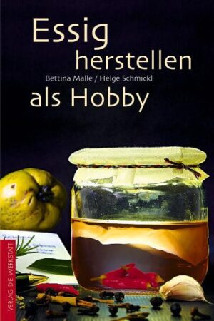 Essig wurde bereits im Altertum von vielen Hochkulturen hergestellt, heute ist er fester Bestandteil einer jeden Küche, und dennoch: Zur Essigherstellung im Hobbybereich findet sich kaum Literatur. Ein neues Buch schließt nun diese Lücke und beweist: Die Essigproduktion im eigenen Haushalt ist gut möglich und lohnt sich - vor allem in geschmacklicher Hinsicht. In „Essig herstellen als Hobby“ führen Bettina Malle und Helge Schmickl, beide promovierte Chemiker, die einzelnen Schritte der Verarbeitung detailliert und gut bebildert vor, erklären die chemischen Hintergründe und sprechen mögliche Praxisprobleme an. Darüber hinaus erläutern sie Verfahren zur Qualitätsprüfung wie zur Bestimmung des Alkoholgehalts. Über 100 Rezepte beweisen außerdem, wie vielfältig Essig sein kann. Da gibt es Essiggeiste und Ansatzessige, Gewürz- und Fruchtaromaessige, und auch bei der Auswahl der Zutaten sind keine Grenzen gesetzt. Ob Bananen, Sellerie, Estragon oder Ingwer - Essig lässt sich mit den unterschiedlichsten Früchten, Kräutern und Gemüsesorten verfeinern und aromatisieren. Ebenso vielfältig sind die Anwendungsmöglichkeiten von Essig, deren Darstellung dieses reich illustrierte Handbuch abrundet: Während er in der Küche vor allem zum Würzen und Konservieren verwendet wird, leistet er im Haushalt beispielsweise beim Desinfizieren oder als Unkrautvernichter gute Dienste. In der Kosmetik lässt sich Essig u.a. als Haar- oder Gesichtswasser verwenden, und auch bei Krankheiten wie Erkältungen oder Hühneraugen wird er gerne eingesetzt.