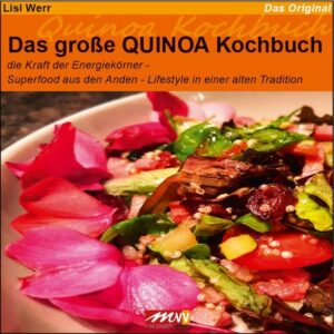 Das große QUINOA Kochbuch die Kraft der Energiekörner - Superfood aus den Anden - Lifestyle in einer alten Tradition Quinoa ist die uralte Kraftnahrung aus den Anden. So kraftvoll das die spanischen Eroberer die Energiekörner verbieten ließen - das Eiweißwunder aus der P anzenwelt. Das Eiweiß von Quinoa ist hochwertiger und für den menschl. Körper besser und leichter aufschlüsselbar als der von Soja. Für die vegane Ernährung ist Quinoa ein unverzichtbarer Lebensbaustein. Wahrlich Lifestyle in alter Tradition. Wie bei der Erfolgserie von Emma Graf sind auch diese Rezepte selber gekocht und selber fotogra- ert - keine Kunstfotogra en mit verfälschenden Lebensmittelfarbe sondern - lecker gekochte Gerichte und dann von der Autorin selber fotogra- ert. Ein Buch nicht aus einem Kochlabor sondern aus der Praxis. "Das große QUINOA Kochbuch" ist erhältlich im Online-Buchshop Honighäuschen.