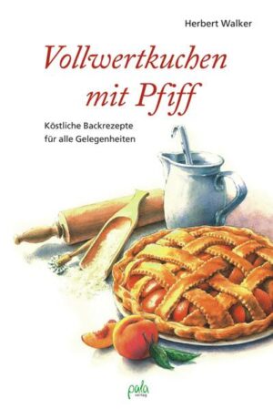 Es gibt immer einen Grund, selbst Kuchen zu backen: Weil eine Familienfeier ansteht, sich spontan Gäste angemeldet haben, das Obst aus dem Garten verwertet werden soll oder weil Sie und Ihre Familie einfach Lust auf ein süßes Stückchen haben. So unterschiedlich die Anlässe, so verschieden sind auch die Kuchengeschmäcker: Soll es frisch und fruchtig sein oder eher nussig? Üppig mit viel Sahne oder lieber die »trockene« Variante? Möchten oder müssen Sie auf tierisches Eiweiß verzichten? Für diese und viele andere Fälle bietet Herbert Walker die passenden Rezepte und beweist, dass Kuchen aus Vollkornmehl nicht nur gesund, sondern auch ausgesprochen köstlich sind. So gelingen auch Biskuit- und Hefeteige aus vollwertigen Zutaten garantiert! Viele der über 90 vorgestellten Kuchen und Torten lassen sich dank der praktischen Tipps ganz einfach variieren. Ein Vollwertkuchenbackbuch für alle Gelegenheiten.