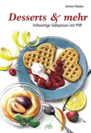 Lassen Sie sich verführen von vollwertigen Desserts und Süßspeisen mit Milch und Sahne, Honig und süßen Früchten. Vollwertprofi Herbert Walker präsentiert die ganze Vielfalt der Süßspeisenküche: Obstdesserts, Puddings, Cremes, selbst gemachtes Eis und süße Lieblingsgerichte aus Pfanne und Ofen - bei 125 erprobten Rezepten haben Süßschnäbel die Qual der Wahl. Neben Klassikern wie Grießpudding, Kirschflammeri und Roter Grütze gibt es Exotisches wie indisches Milcheis oder Mangoschaum zu entdecken. Traditionelle Köstlichkeiten der Mehlspeisenküche von Aprikosenknödeln bis zu Quarkkeulchen erinnern an Genüsse, die uns schon seit Kindertagen begleiten. Praktische Tipps erläutern Techniken der Zubereitung und laden zum Experimentieren ein und bieten vielfältige Variationsmöglichkeiten für die Rezepte. Wer kein tierisches Eiweiß verwenden möchte, findet viele Rezepte ohne Eier und Milchprodukte sowie Ideen, wie sich Desserts und mehr leicht entsprechend abwandeln lassen.