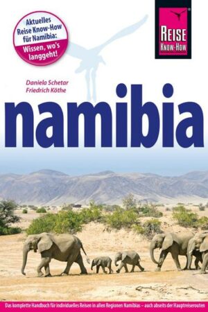 Das optimale Handbuch für individuelles Reisen in allen Regionen Namibias - auch abseits der Hauptreiserouten. Die Highlights wie z.B. Windhoek