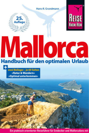Das Mallorca-Handbuch wurde für die Auflage 2019 wieder gründlich aktualisiert und überarbeitet. Das Hauptgewicht dieses über 500 Seiten umfassenden