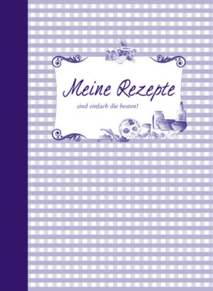 Endlich hat die Zettelwirtschaft ein Ende! Meine liebsten Rezepte dekorativ an einem Ehrenplatz in der Küche und damit immer gleich zur Hand. Die liebevolle Gestaltung und die Zitate verführen zum Eintragen oder Einkleben der besten Rezepte. Das Inhaltsverzeichnis und das Lesebändchen helfen, die Rezepte schnell wiederzufinden.