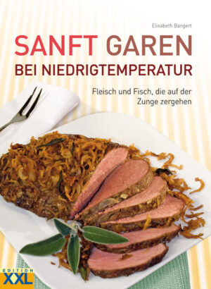 Eine alte, traditionelle Garmethode neu entdeckt! Fleisch, Fisch und Geflügel bei Niedrigtemperatur schonend zu garen, ist mit der Hilfe eines Bratenthermometers ganz einfach. Ob saftiger Krustenbraten, zartes Wildschwein in Pfirsichsoße oder aromatisches Seelachsfilet mit Kartoffelkruste, beim Sanften Garen bekommt man immer saftiges Fleisch und Fisch, die regelrecht auf der Zunge zergehen. Im Ratgeber finden Sie alles Wissenswerte über die wichtigsten Fleisch- und Fischarten und jede Menge Tipps und Tricks zum Sanften Garen.