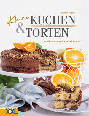 Kuchen und Torten im kleinen Format sind der Hingucker auf jeder Kaffeetafel - ganz gleich, zu welchem Anlass! Die kleinen Köstlichkeiten sind eine gelungene Überraschung für Ihre Gäste, aber auch optimal für Singles, Paare oder kleine Familien mit großer Kuchenlust. Von der traditionellen Schwarzwälder Kirschtorte bis hin zum angesagten Regenbogenkuchen: Lassen Sie sich von den zahlreichen Rezepten inspirieren und stürzen Sie sich ins Backvergnügen. - Über 30 Backrezepte mit detaillierten Beschreibungen und Farbfotos - Mit zahlreichen Tipps und Tricks sowie einem Ratgeberteil mit allen wichtigen Grundlagen