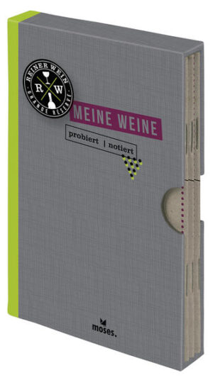 In diesen drei Verkostungsheften können alle probierten Weine bewertet werden. Auf jeder Seite geben ein detaillierter Aroma-Kompass und zahlreiche weitere Kategorien alles an die Hand, um die Weine einzuschätzen und zu vergleichen. Inkl. einer ausführlichen Anleitung.