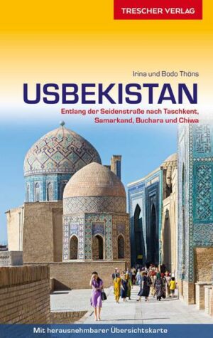 - Alle Regionen Usbekistans mit ihren Sehenswürdigkeiten auf 488 Seiten - Touristisch noch kaum erschlossene Gegenden und Städte - Umfangreiche Landeskunde und ein ausführlicher reisepraktischer Teil - Empfehlungen zu Unterkünften