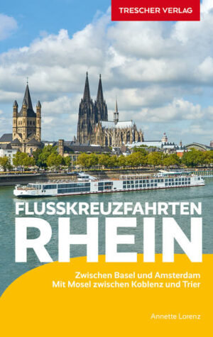 Dieser Reiseführer erläutert ausführlich alle Landschaften und Orte entlang des Rheins zwischen Basel und Amsterdam