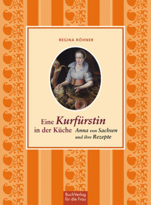 Kurfürstin Anna von Sachsen (1532-1585), die als wohltätige Mutter Anna in die sächsische Landesgeschichte einging, war nicht nur Kursachsens "First Lady" des 16. Jahrhunderts, sie war auch eine ausgezeichnete Köchin, Heilkundlerin und Wirtschafterin. Leidenschaftlich sammelte sie Kochbücher, entwickelte neue Rezepte, kochte selbst Obst ein und führte in der Hofküche als Neuerung den Bratofen ein. Über die Landesgrenzen hinaus berühmt waren zum Beispiel ihre handgefertigten Käse, ihre Geflügelgerichte, Pasteten, Birnentorten, Quittenstriezel oder ihr Johannisbeerwein. Für ihren Ehemann,den Kurfürsten August, bereitete sie eigenhändig Butter zu und verwöhnte ihn mit seinen Lieblingsgemüsen: Artischocken,Teltower und Börtefelder Rüben. Auch Annas Kräuter- und Medizinkenntnisse waren legendär und fanden ihren Niederschlag in verschiedenen Heilrezepten, die ebenfalls im Buch vorgestellt werden.