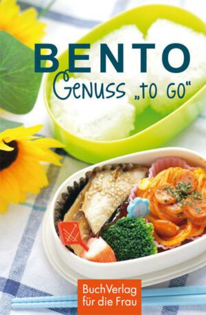 Sie stammt aus Japan und ist so praktisch wie unkompliziert: die Bentobox  eine Art Lunchbox oder ganz simpel auch Brotbüchse, die mit kleinen Fächern unterteilt ist und so verschiedene kleine Snacks und Speisen für den hungrigen Besitzer aufbewahren kann. Dieses Rezeptbüchlein bietet viele leckere, frische Ideen für die Befüllung Ihrer ganz individuellen Bentobox. Am Abend zuvor oder am gleichen Tag zubereitet, isst bei den praktischen Bento-Snacks das Auge immer mit. Die hier präsentierten, einfach und schnell umzusetzenden Bento-Rezepte sind abwechslungsreich und vielfältig  ob eher traditionell asiatisch, vegan oder vegetarisch, als deftige Brotzeit in neuem Look oder besonders fitness- und kalorienbewusst  bei der Bentobox ist für jeden etwas dabei. Sagen Sie dem langweiligen Butterbrot Adieu! Die Stulle hat ausgedient - es lebe die Bentobox! "Bento - Genuss "to go"" ist erhältlich im Online-Buchshop Honighäuschen.