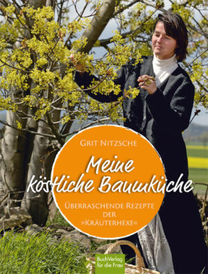 Die versierte Kräuter- und Gartenfrau Grit Nitzsche lädt mit ihrem neuen Buch ein zu einem kulinarischen Streifzug durch die Natur. Entdecken Sie Früchte, Blüten und Blätter von heimischen Bäumen als Zutaten für eine vielfältige, schmackhafte Küche. 30 heimische Bäume, Sträucher und Ziergehölze von Ahorn bis Walnuss werden in unterhaltsam geschriebenen Porträts vorgestellt. Dazu gibt’s Tipps für Anbau, Ernte und Küche. Die Autorin überrascht den neugierigen Leser mit ca. 90 köstlichen Rezepten mit Essbarem von Baum und Strauch. Probieren Sie herzhafte oder süße Speisen wie Spargel-Fichten-Gemüse, Rotbarschfilet in Essigbaum-Sahnesoße, Haselnuss-Hagebutten-Torte oder Robinienblüteneis. Mit wunderschönen Naturaufnahmen und verführerischen Speisefotos.