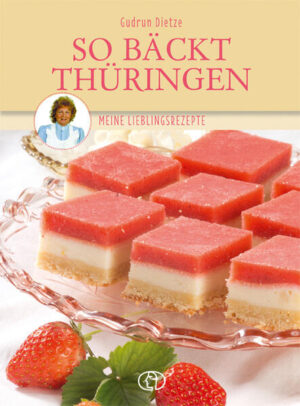 Sonntags in Thüringen, beim Genuss eines leckeren Kuchens, soll es schon vorgekommen sein, dass ein Mann seine Frau fragte: „Nach Gudrun gebacken?“ Doch nicht nur in Thüringen wird „nach Gudrun“ gebacken. Längst gehören die Backbücher von Gudrun Dietze deutschlandweit in vielen Haushalten zur Grundausstattung. Alle Dietze-Fans und HobbybäckerInnen können sich nun über eine sogenannte Best Of-Ausgabe der von der Autorin selbst ernannten Lieblingsbackrezepte aus ihren 14 Büchern freuen. In diesem Sanmelband findet der/die HobbybäckerIn jede Menge typische süße Gebäckspezialitäten aus Thüringen: Backpulver- und Hefeteiggebäcke, traditionelle Blech- und Festtagskuchen, feine Torten für jeden Anlass, Plätzchen, Kekse und Pfefferkuchen. Alle Rezepte sind von Gudrun Dietze mehrfach erprobt, gelingsicher und praktikabel. Abgerundet wird das opulente „Backwerk“ mit zahlreichen attraktiven Fotos, die Lust aufs Backen und Naschen machen.