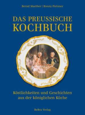 Dieses einzigartige Kochbuch vereint spannende Einblicke in die Geheimnisse der preußischen Hofküche durch den Historiker Bernd Maether mit über 50 historisch inspirierten Rezepten des brandenburgischen Spitzenkochs Ronny Pietzner. Die inspirierenden Texte über Tischkultur, Festmähler und kulinarische Vorlieben der preußischen Könige und ihrer Familien bieten dabei einen lebendigen Zugang zur Kulturgeschichte Preußens vom frühen 18. Jahrhundert bis zum Ende der Monarchie 1918. Historische Abbildungen, Fotografien von originalgetreu gedeckten Festtafeln und opulent inszenierte Foodfotos machen Lust darauf, die preußische Küche am heimischen Herd selbst zu entdecken. Unter Mitarbeit von Paul Emde, Paul Neitenmeier, Thoralf Poppitz und Jennifer Schreck.