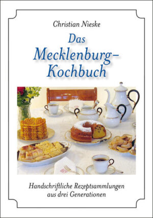 Die fünf handschriftliche Rezeptsammlungen dieser Sammlung aus Mecklenburg mit insgesamt 850 Rezepten sind in der Zeit zwischen 1883 und 1965 niedergeschrieben worden und spiegeln die jeweiligen Lebensverhältnisse und Zeitumstände wider. Das älteste der Kochbücher enthält zahlreiche Menüvorschläge: Gekocht wurde mit Trüffeln und Hummer, jedoch ohne Tomaten, die damals noch unbekannt waren. In der ersten Hälfte des letzten Jahrhunderts begegnen wir erstmals Produktnamen wie „Backin“ und die Anleitungen sind geprägt von der Lebensmittelknappheit der beiden Weltkriege. Das dritte Kochbuch entstand 1926 auf dem Gut Kuchelmiss bei Güstrow, während man in den beiden zuletzt entstandenen Sammlungen Rezepte aus den 1930er- und den 1950er-Jahren indet. Als Dokumente ihrer Zeit werden die Rezepte hier buchstabengetreu wiedergegeben, einschließlich heute veralteter Mengenangaben und Schreibungen. Erläuterungen im Anhang machen es dennoch möglich, die Gerichte nachzukochen. Mit seiner zeitlichen und sozialen Spannweite ist das Buch eine Fundgrube für jeden, der sich gern mit historischen Rezepten beschäftigt.