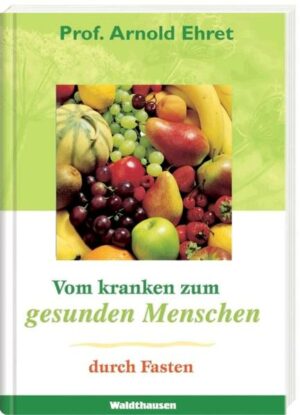 Honighäuschen (Bonn) - Prof. Arnold Ehret, einer der Pioniere des Fastens, zeigt, wie Fasten erfolgreich zur Regeneration des Organismus eingesetzt werden kann und langfristig wirkt, wenn es durch die richtige Ernährung unterstützt wird. Seine Hinweise zum Fasten und die richtige Ernährung, bei der frisches Obst, Gemüse, Salate und rohe Nüsse überwiegen sollen, sind heute noch genauso wichtig, wie zu Anfang des letzten Jahrhunderts, als dieses Buch erstmalig veröffentlicht wurde. Prof. Ehret beschreibt hier die Grundursache aller Krankheiten und deren Vermeidung. Er zeigt die Ursachen des Alterns und Wege für den Erhalt von Jugend und Schönheit auf und nennt die Gründe für Haarausfall und das Ergrauen der Haare. Seine Erkenntnisse und Erfahrungen belegen, dass Naturfasten auf der körperlichen, geistigen und seelischen Ebene zur Verjüngung beiträgt.