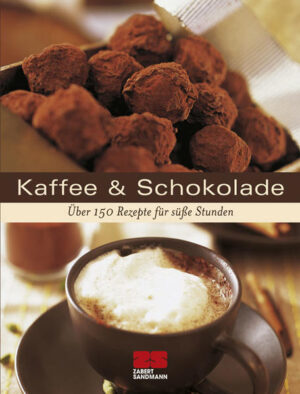 Kaffee und Schokolade sind Kult! Sie wecken die Lebensgeister, beflügeln die Seele und sind immer eine Sünde wert. Mit diesem Buch können Kaffeeliebhaber und Chocoholics in vollen Zügen ihrer Leidenschaft frönen, denn in über 150 raffinierten Rezepten spielen ihre Favoriten die Hauptrolle. Ob ausgefallene Kaffeevariationen, zartschmelzende Cremes, feine Pralinen, Kuchen, süßes Naschwerk oder pikante Knabbereien – hier findet man kreative Ideen für jede Gelegenheit. Erleben Sie die kleinen kulinarischen Glücksmomente, die für gute Laune im Alltag sorgen!