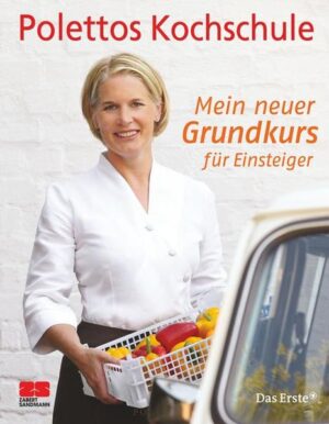 Eine gute Nachricht (nicht nur) für Kücheneinsteiger! Cornelia Poletto setzt ihren erfolgreichen 'Grundkurs' fort. In ihrem neuen Kochbuch gibt die beliebte Sterneköchin wieder die besten Tipps, wie jeder schnelle Erfolge am Herd feiern kann. Das Besondere ist dieses Mal die Rezeptauswahl. Cornelia Poletto kocht Varianten altbewährter Küchenklassiker wie Bratkartoffeln, Spaghetti, Gulasch, Schnitzel oder Pfannkuchen und verleiht ihnen dabei ihre eigene Note. Außerdem beantwortet sie die wichtigsten Fragen: Wie man beim Kochen Zeit sparen kann, was sich aus Resten machen lässt und was man über Basisprodukte in der Küche wissen sollte.