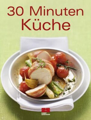 Zeit ist heutzutage Mangelware, Studien belegen: Schnell-Restaurants für Genießer boomen und in der Küche gilt die Devise 'Gekocht und gegessen wird, wenn Zeit dafür ist'. Wer trotzdem Lust auf Frischgekochtes hat, dem bietet dieses Buch über 70 Rezepte, mit denen man nach der Arbeit, beim Überraschungsbesuch von Freunden oder für den spontanen Hunger in maximal 30 Minuten abwechslungsreiche Gerichte zubereiten kann. Die familientauglichen Rezepte mit Fisch, Fleisch, Gemüse, Pasta oder Reis decken den ganzen Speiseplan von Vorspeisen bis zum Dessert ab und werden mit frischen Lebensmitteln und aus dem Vorrat zubereitet. Wenig Zeit, aber viel Geschmack!