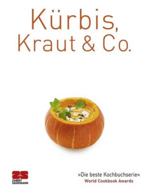 Herbst und Winter werden alles andere als grau und trist, denn jetzt ist wieder Zeit für Kürbis, Kraut & Co.! Frisch geerntet bringen die Knollen, Köpfe und Wurzeln viel Aroma und Farbe auf den Teller. Die Stars der Saison sind zudem wahre Powerpakete, die voller Vitamine und Mineralstoffe stecken und so das Immunsystem winterfit machen. Genießer dürfen sich auf über 80 raffinierte Rezeptideen freuen – von Kürbislasagne bis Sauerkraut-Küchlein. Ob herzhaft und deftig oder edel und fein: Kürbis, Kraut & Co. machen sowohl als Statisten wie auch als Hauptdarsteller stets eine gute Figur.