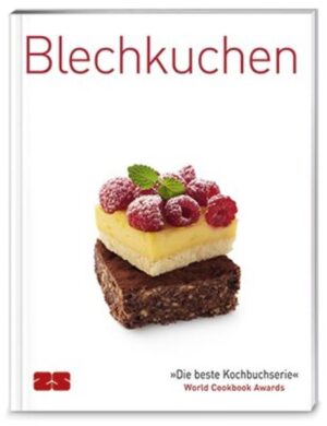 Diese rund 75 Blechkuchen-Rezepte machen Appetit: auf süße und beliebte Klassiker, sommerliche Obstkuchen, Schnelles, Edles, Ausgefallenes. Auf herzhafte Kuchen und Tartes mit Gemüse, Speck, Schinken oder Fisch. Auf gemütliche Kaffeekränzchen oder große Kaffeetafeln und Feiern im Freundes- oder Familienkreis. Auf Picknick oder Bufett. Für jeden Anlass findet sich ein Kuchen ob einfach oder raffiniert für Gäste, von Streuselkuchen mit Äpfeln, über Johannisbeerkuchen mit Baiser bis Zwiebelkuchen mit Speck. Die nächste Einladung ist also gerettet! Und damit beim Backen nichts schiefgehen kann, sind die Innenklappen mit Step-by-Step-Erklärungen und Infos über die wichtigsten Zutaten bestückt. Jedes Rezept mit Foto.