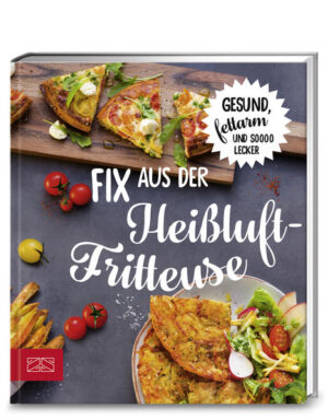 + Das neue In-Thema in der Küche: der größte Trend des Jahres — Kochen mit der Heißluftfritteuse + Alles drin: über 50 unkomplizierte, bebilderte Rezepte zum Frittieren, Garen, Grillen, Braten und Backen + Gesund kann so lecker sein: weniger Fett, schonen