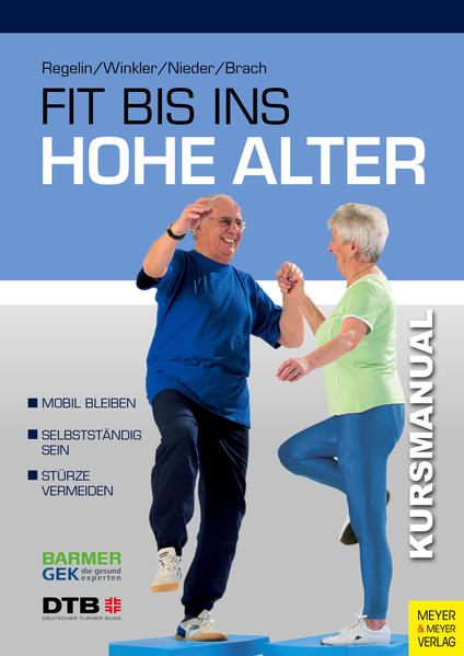 Honighäuschen (Bonn) - "Fit bis ins hohe Alter" ist ein Bewegungskurs, der dazu beiträgt, die Selbstständigkeit älterer Menschen zu erhalten und Stürze zu verhindern. Alle körperlichen Fähigkeiten, die nicht mehr ausgeübt werden, verkümmern - insbesondere im Alter. Deshalb ist Bewegung im Alter eine unabdingbare Voraussetzung, um möglichst lange selbstständig, fit und gesund leben zu können. Das Bewegungsprogramm läuft über einen Zeitraum von 12 Wochen. Es umfasst die vier Säulen: - Mobilität entwickeln, - Stärke aufbauen, - Sicherheit entwickeln, - und Beweglichkeit erhalten. Inhaltlich werden Übungen und Spiele zur Förderung der Stand- und der Gehsicherheit vermittelt. Die Muskeln, die zur Aufrechterhaltung der Selbstständigkeit eine herausragende Rolle spielen, werden gezielt gekräftigt und aufgebaut. Die Balance-Fähigkeit wird trainiert und die Beweglichkeit durch Dehn- und Mobilisierungsübungen gefördert. Das Kursprogramm ist wissenschaftlich evaluiert und überprüft. Neben den sportpraktischen Inhalten werden den Teilnehmern wichtige gesundheitsrelevante Wissensbausteine vermittelt. Dieses Manual gibt Kursleitern und Übungsleitern eine Anleitung zur Umsetzung des Programms "Fit bis ins hohe Alter" an die Hand. die Teilnehmerunterlagen für die 12 Wissensbausteine werden im Anhang direkt mitgeliefert.