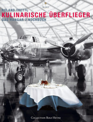 Der Hangar 7 am Salzburger Flughafen ist eine Pilgerstätte nicht nur für Flugzeugliebhaber sondern auch für Kunstfreunde und Gourmets. Unter dem Patron Eckart Witzigmann und dem Executive Chef Roland Trettl kommt jeden Monat ein neuer Spitzenkoch in das Hangar-7-Restaurant Ikarus, um die Besucher mit einem fulminanten Gastkochmenü zu verwöhnen. Sterneköche aus aller Welt folgen nur zu gerne dem Ruf Witzigmanns und Trettls und sind stolz, vor der atemberaubenden Kulisse des Hangar 7 ihre besten und raffiniertesten Kreationen zu präsentieren. Dass diese einzigartige Fusion von historischen Flugzeugen, Kulinarik und Kunst - im Hangar 7 werden dreimal jährlich die Werke zeitgenössischer Künstler ausgestellt - in einem ebenso einzigartigen Bildband gewürdigt werden muss, versteht sich fast von selbst. „Kulinarische Überflieger“ ist nicht nur ein Kochbuch, das die besten Rezepte der Hangar-7-Gastköche des Jahres 2007 präsentiert: Es zeigt ein persönliches Porträt jedes Gastkochs, den Roland Trettl vor dem Auftritt im Hangar besucht, erzählt dessen Geschichte und verrät die „Kochgeheimnisse“. Zwischen den zwölf Kapiteln wird ein Blick in den Hangar 7 gewährt - seine Flugzeuge, seine Künstler, seine Weine und sein gastronomisches Konzept. Optisch brillant begleitet wird das Ganze durch stimmungsvolle Aufnahmen aus dem Hangar und Szenenfotos von Roland Trettls Besuchen bei den Köchen. Selbstverständlich ist auch die Foodfotografie - wie die Rezepte selbst - vom Feinsten.